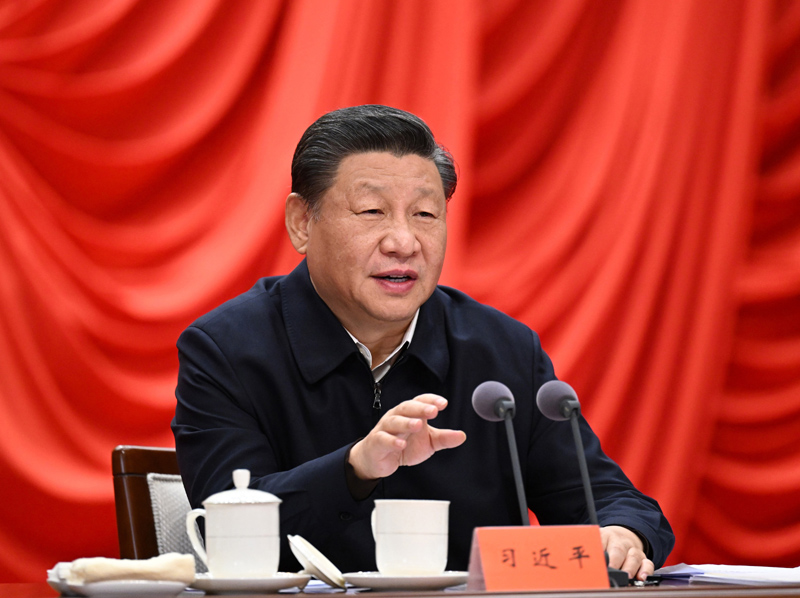 1月11日,省部级主要领导干部学习贯彻党的十九届六中全会精神专题研讨班在中央党校(国家行政麻豆av
)开班。中共中央总书记、国家主席、中央军委主席习近平在开班式上发表重要讲话。新华社记者 李学仁 摄